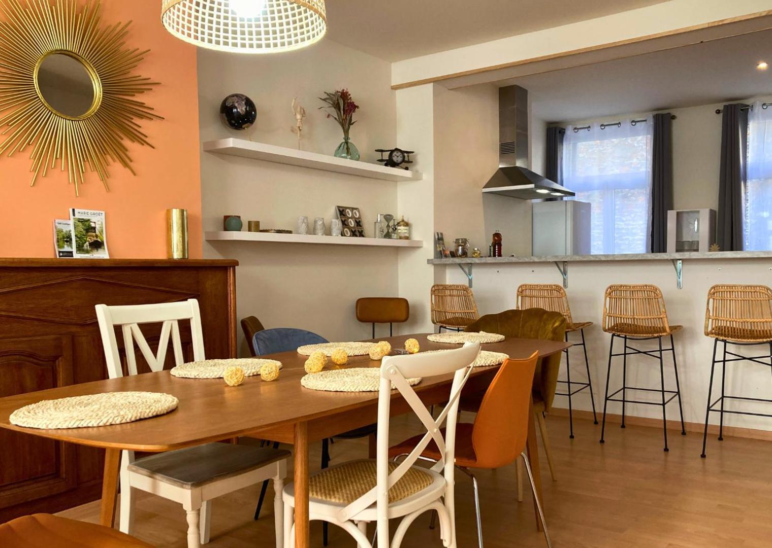Appartement Bohemian Chic en Hypercentre de Saint-Omer Extérieur photo